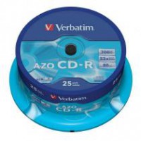 Verbatim Azo CD-R 52x Bobina 25 Unds